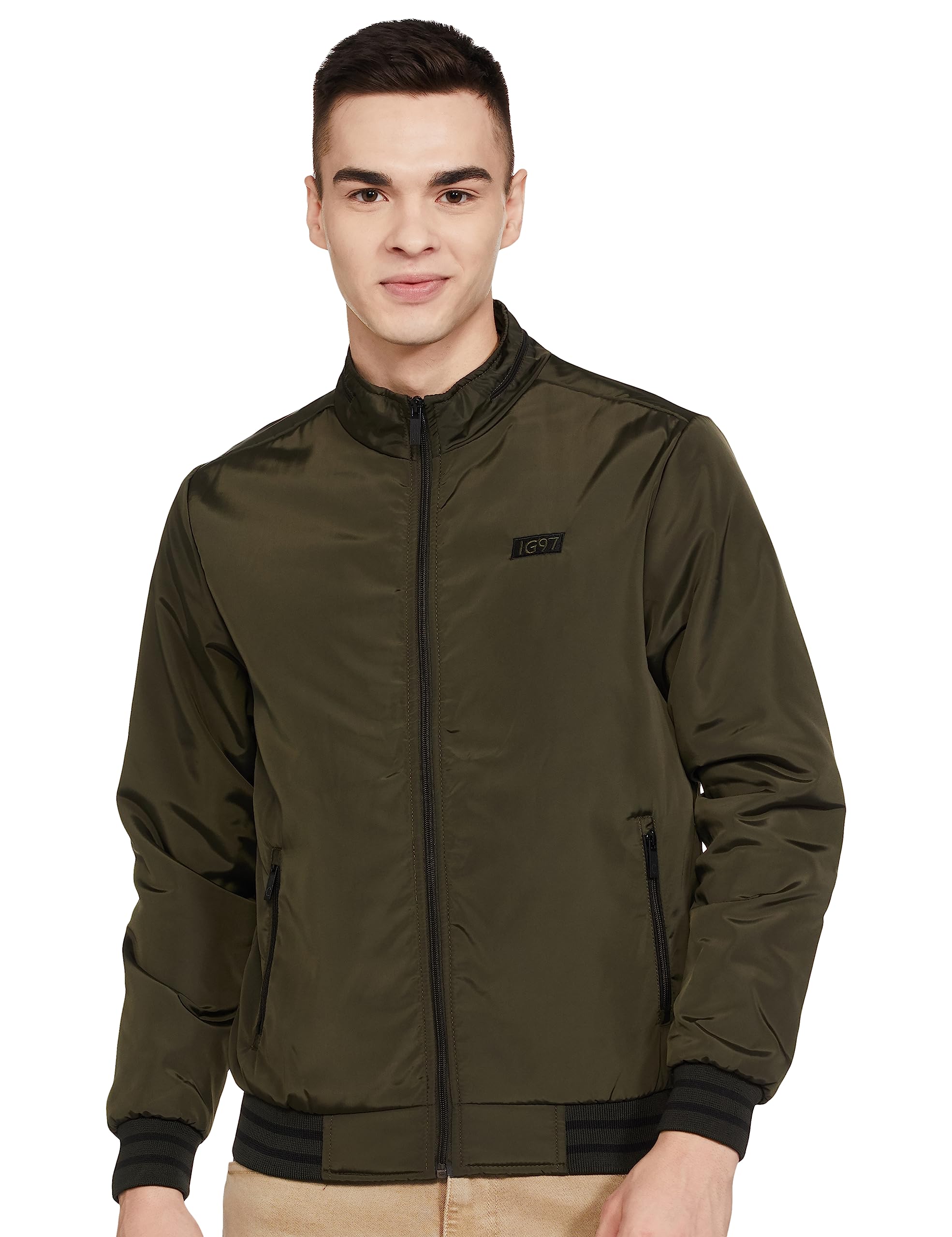 the indian garage co Men's Cotton Standard Bomber Jacket-picture-40