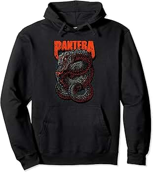 Amazon.com: Pantera Official Venomous Pullover Hoodie