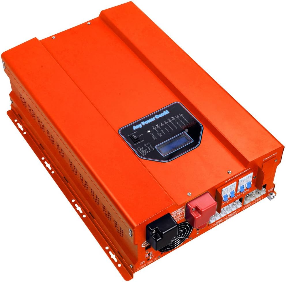 HF Series ZODORE 8000w Peak 24000w Low Frequency Split Phase Pure Sine Wave Inverter, Charger DC 48V AC 110V/220V Converter LED&LCD