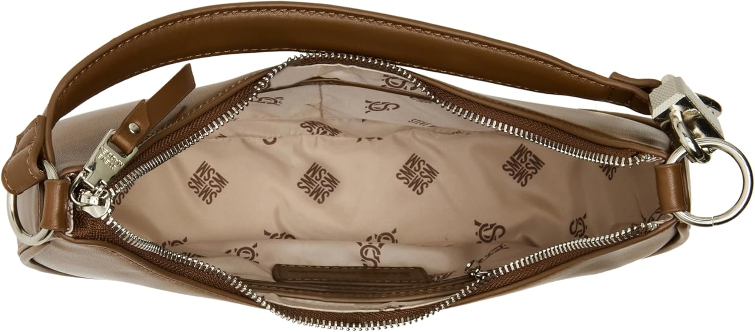 Steve Madden Womens Steve Madden Lohan Crescent Shoulder Bag