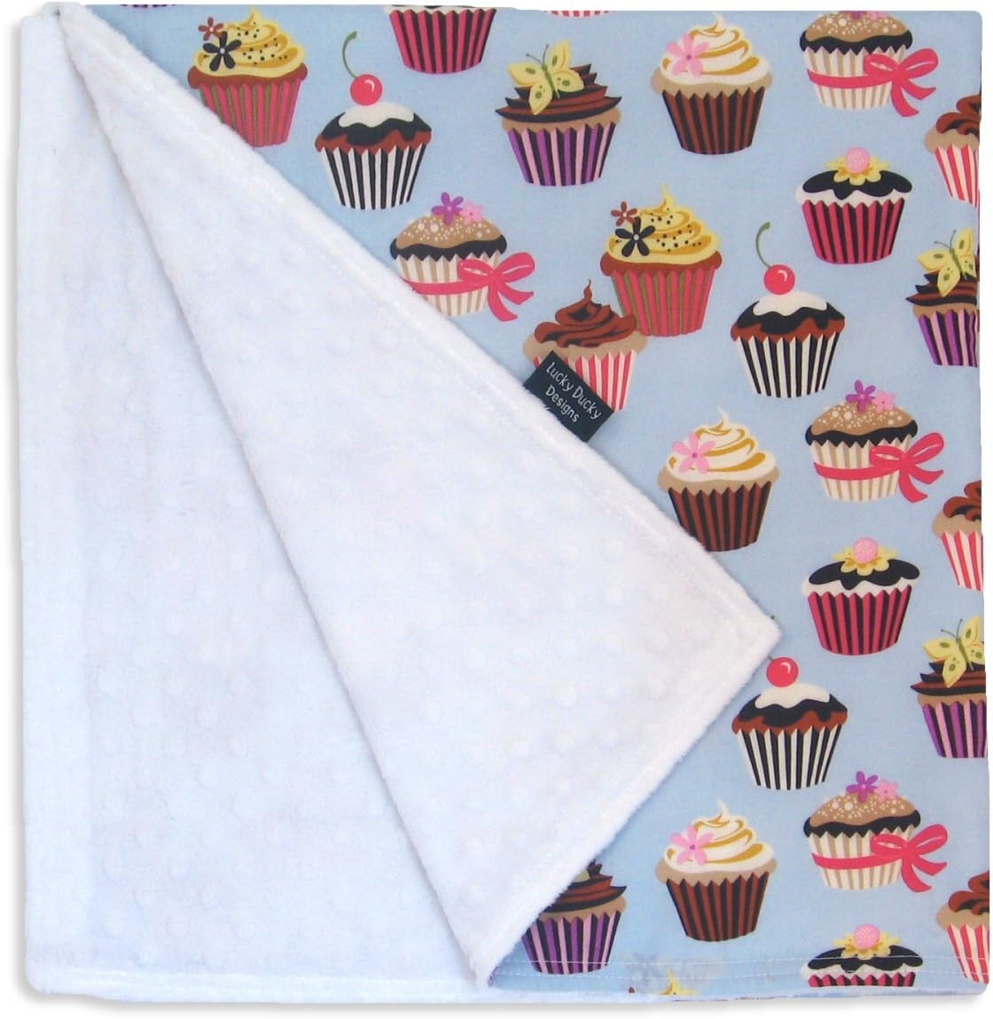 Cupcake Receiving Blanket
