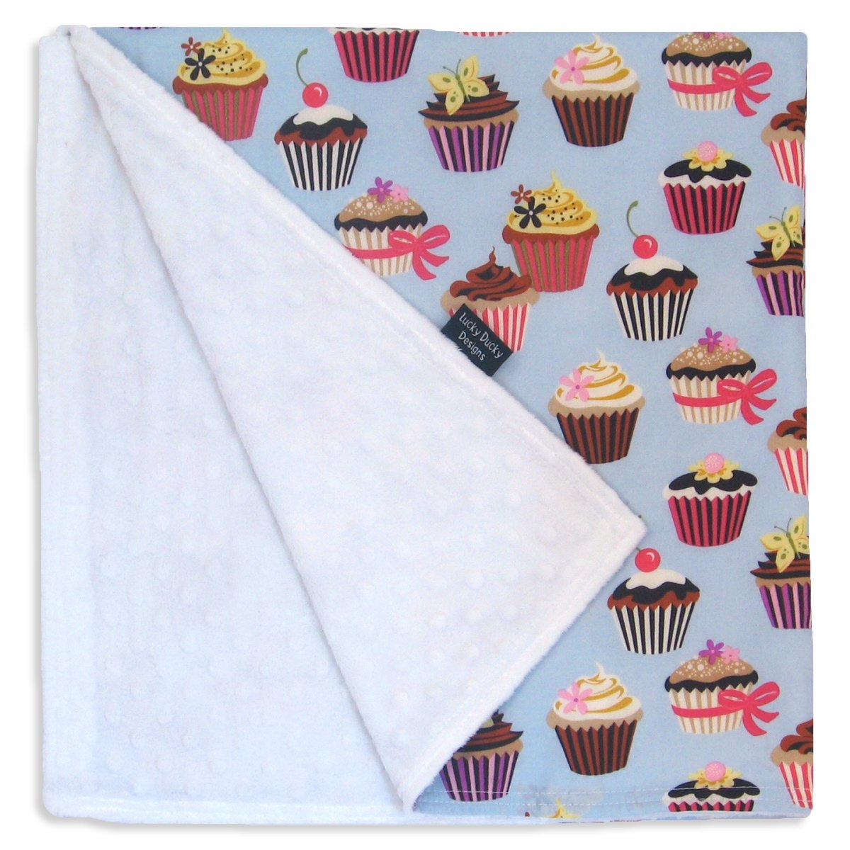 Cupcake Receiving Blanket Nursery Blankets Baby