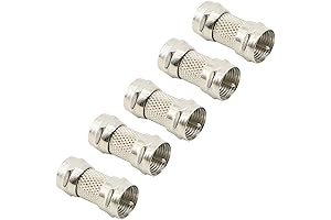 PASOW F Type Male to Male Adaptor