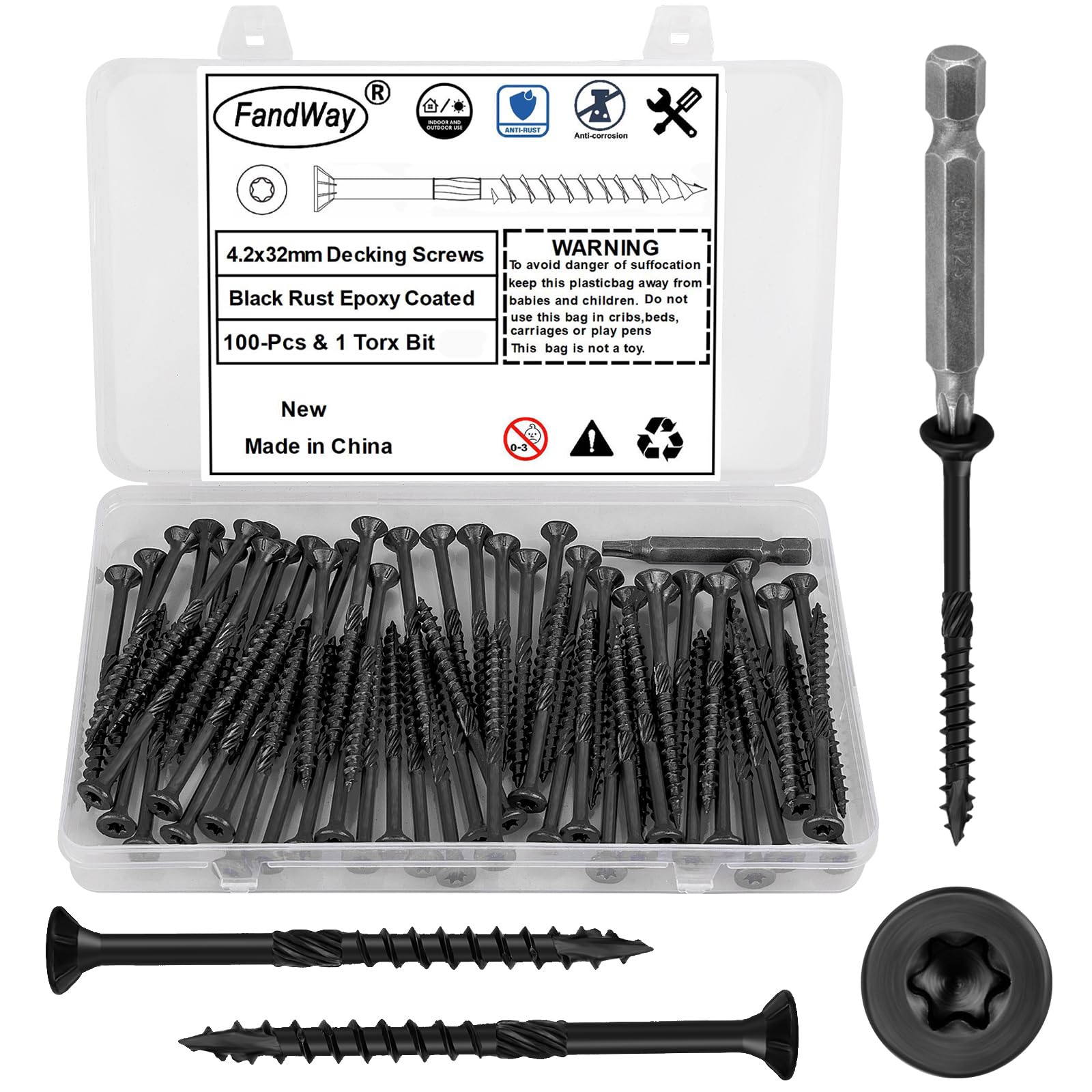 FandWay M5 Schrauben Set,299 Stück Linsenkopf Schrauben mit
