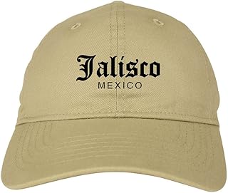 Jalisco Mexico Mens Dad Hat Baseball Cap Beige
