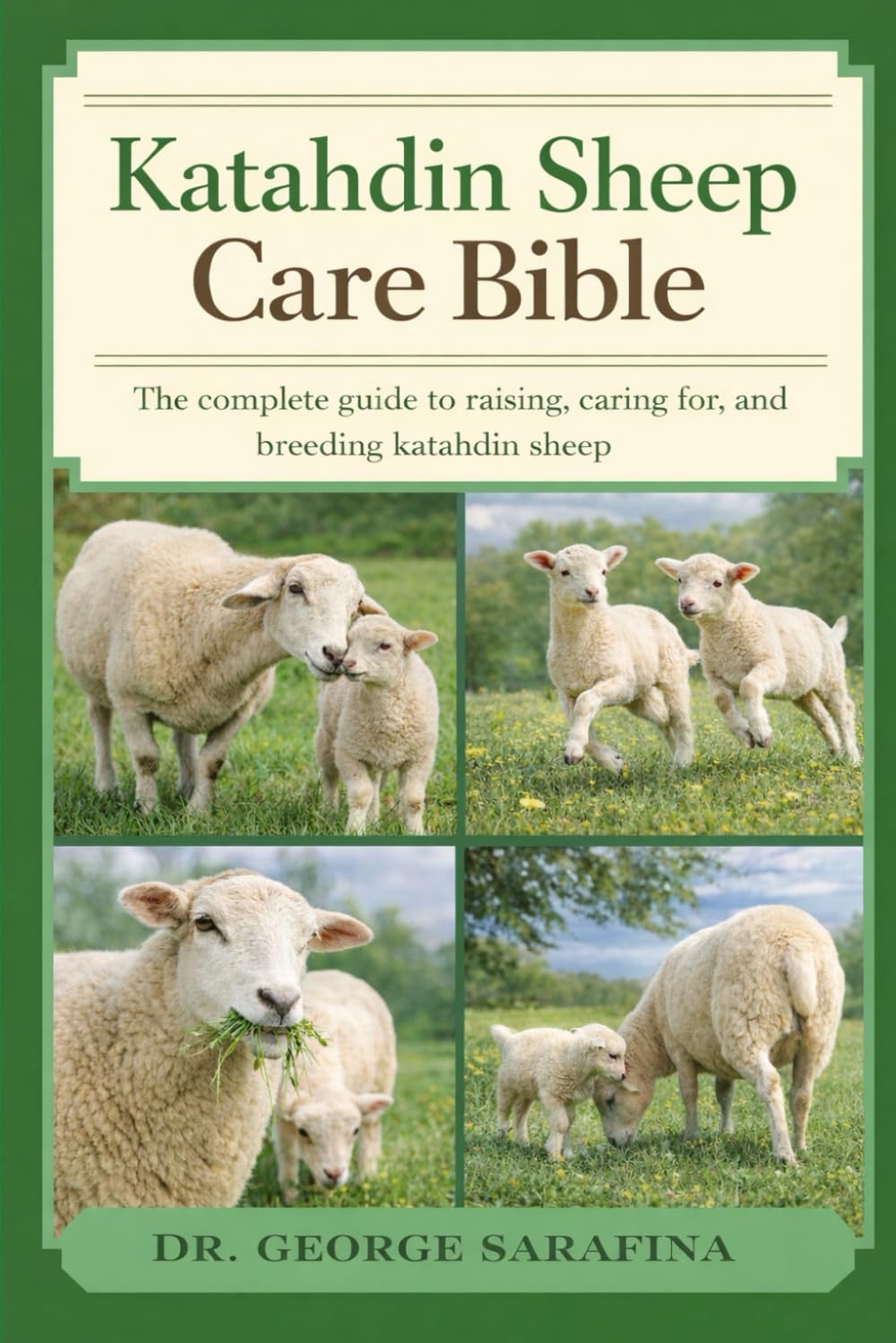 KATAHDIN SHEEP CARE BIBLE: The Complete Guide to Raising, Caring for, and Breeding Katahdin Sheep”