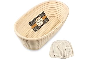 Sondiko Oval Bread Proofing Basket: Sourdough Baking Essential