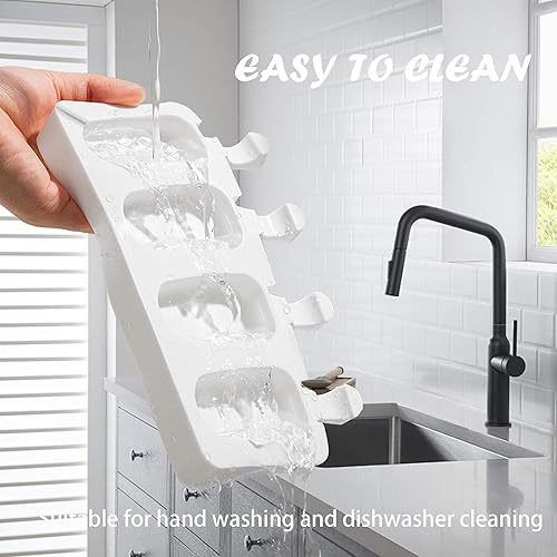 Miniatura 10 de Juego de 300 palitos de hielo y bolsas, 100 palitos de paletas de grado alimenticio y 200 bolsas de paletas de 3.15 x 6.69 pulgadas para bricolaje