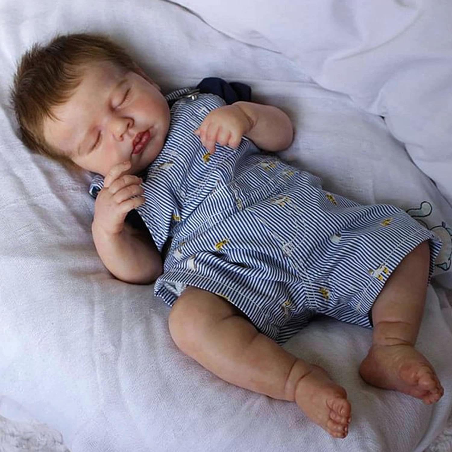 Zero Pam Lifelike Reborn Baby Dolls Boy 20 Inch 50cm Soft Silicone...