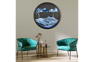 JZWLW Moving Sand Art Decor For Home
