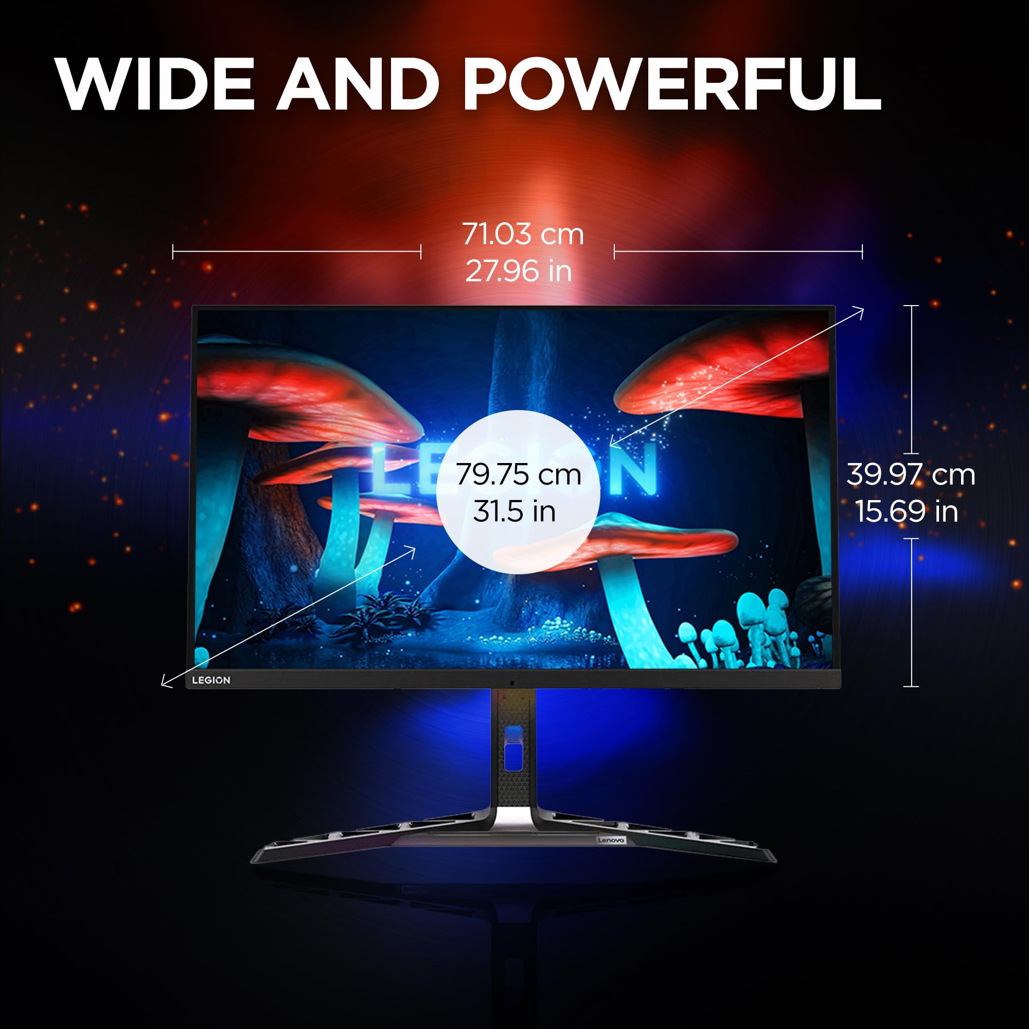 ディスプレイ・モニター本体 Lenovo Legion Y32p-30 31.5 4k 144Hz Lenovo Legion Y32p-30 31.5