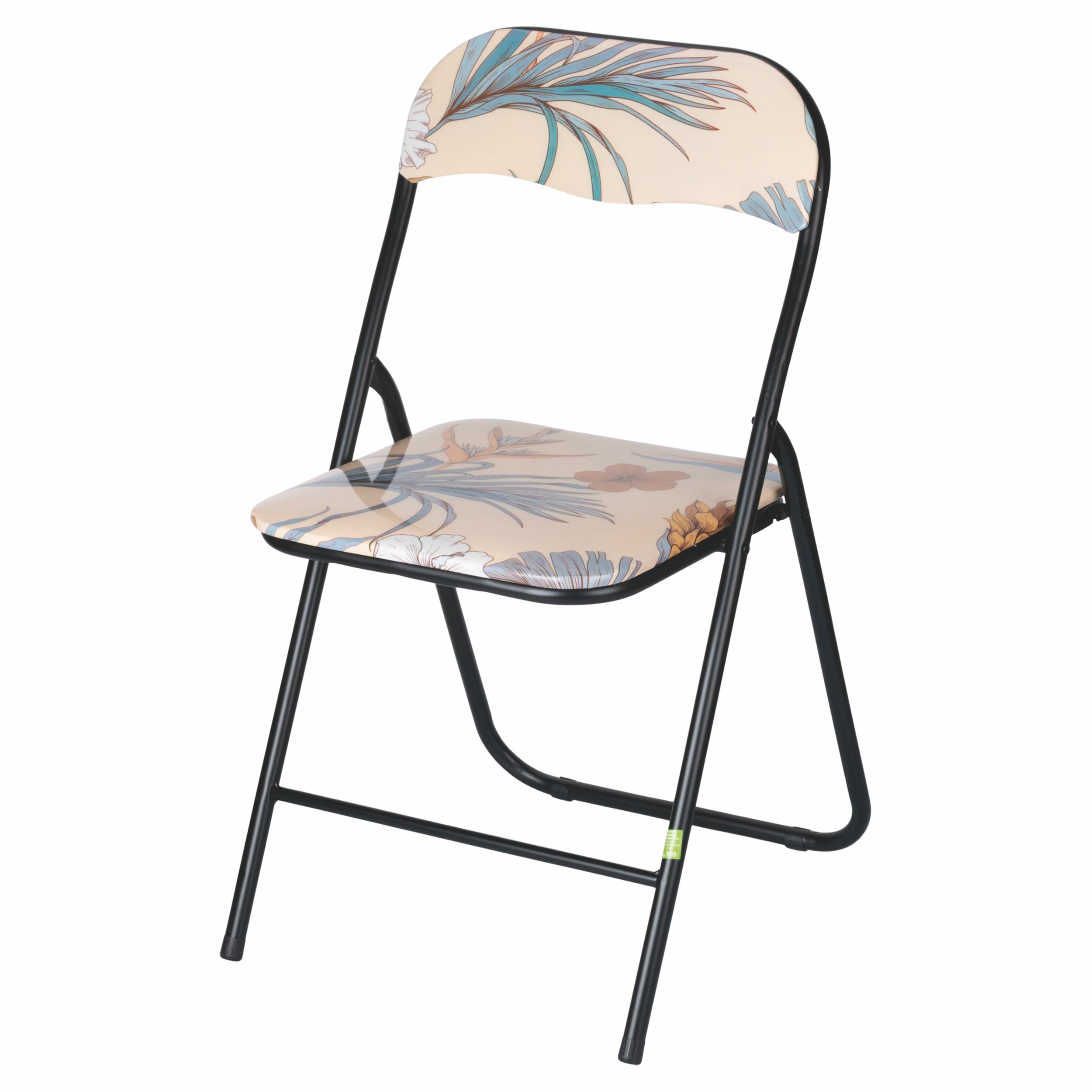 Este Lot de 6 chaises Pliantes, Pliables et Peu encombrantes, 43,5 x 45 x 79 cm, décoration Florale, botanique siblique