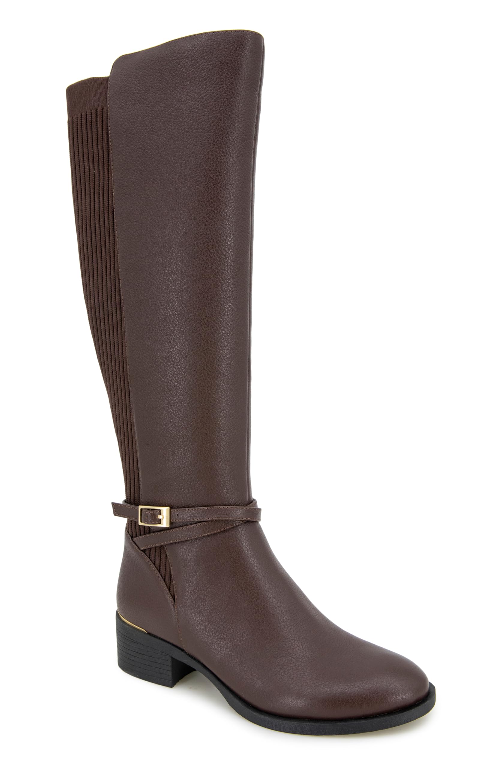 Botte Haute Kenneth Cole Lanica Mollet Ajusté sans Compression pour Marche Prolongée