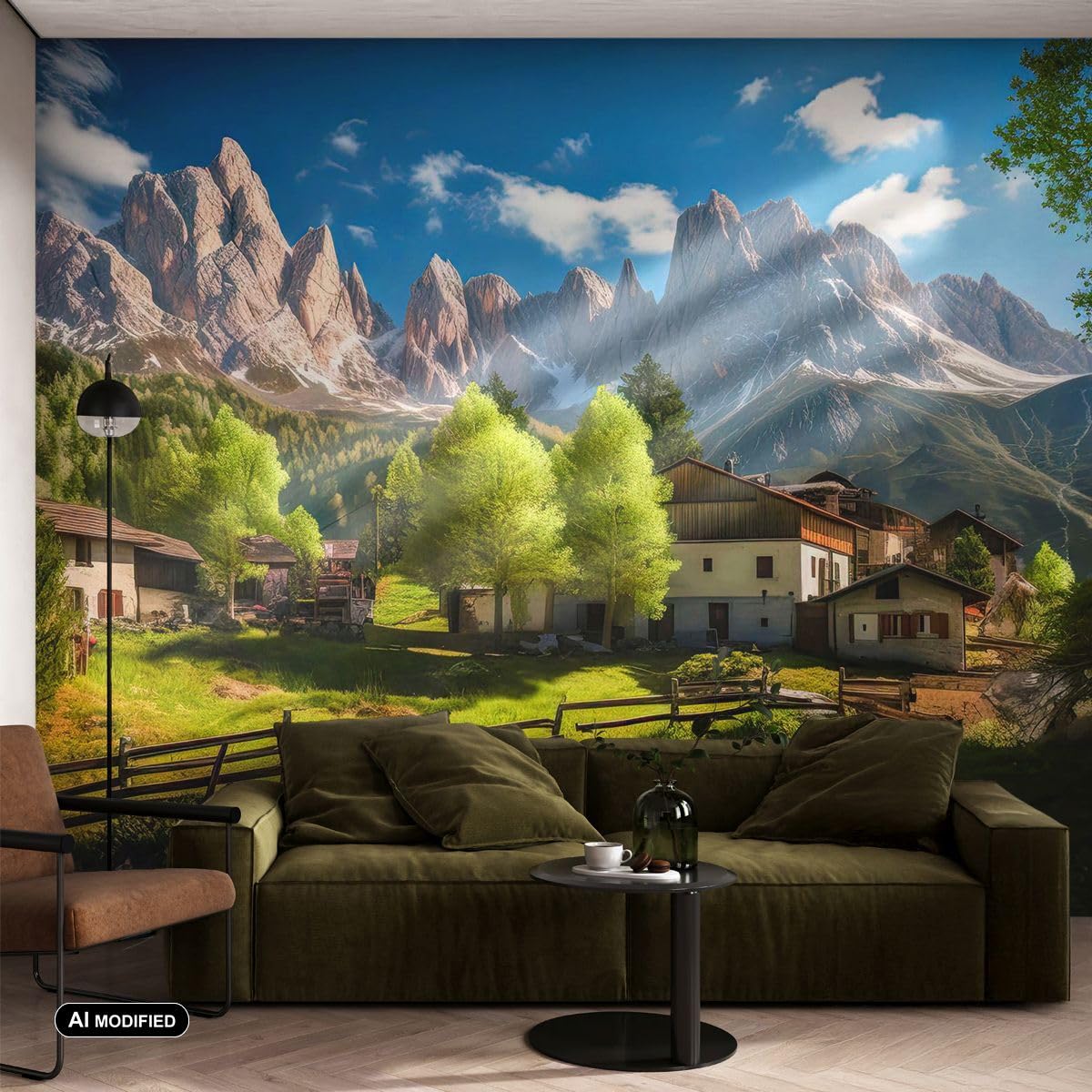 Carta da Parati Vinile in TNT 300x210 cm Architettura Paesaggi - 5814 - WF2