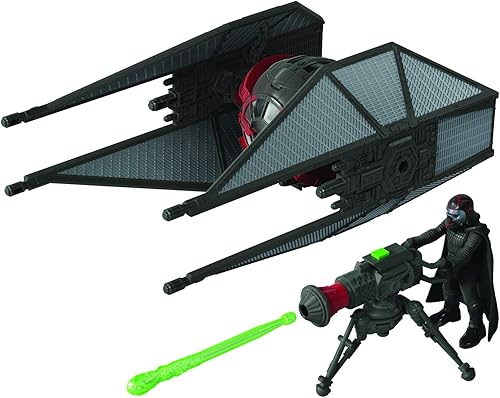 Miniatura 4 de STAR WARS Mission Fleet Stellar Class Kylo Ren TIE Whisper Desert Pursuit - Figura y vehículo a escala de 2.5 pulgadas, juguetes para niños a partir