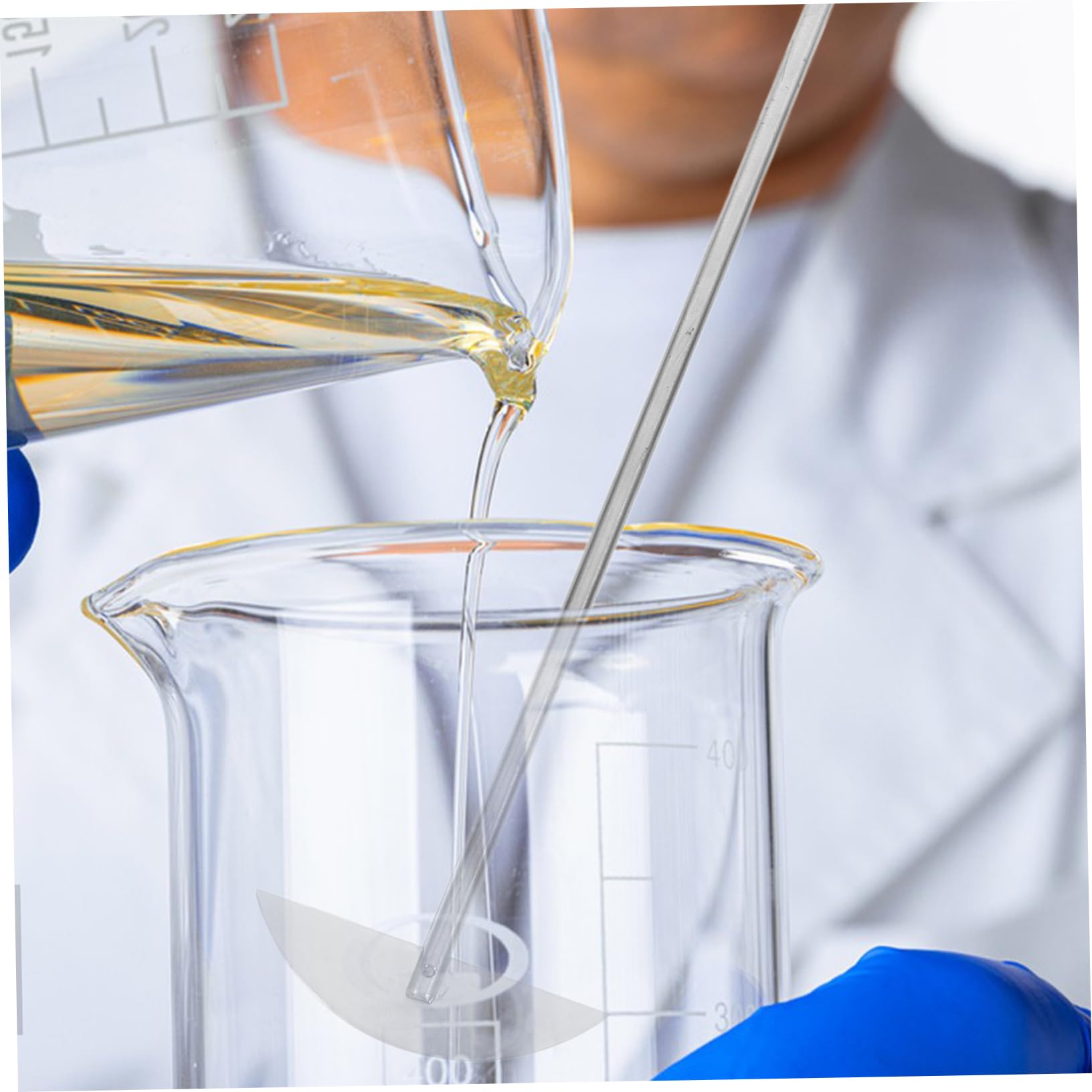 MUSISALY Easy to Use Lab Stirring Rod Stirrer 4-Leaf Mixing Paddle Safe and Practical