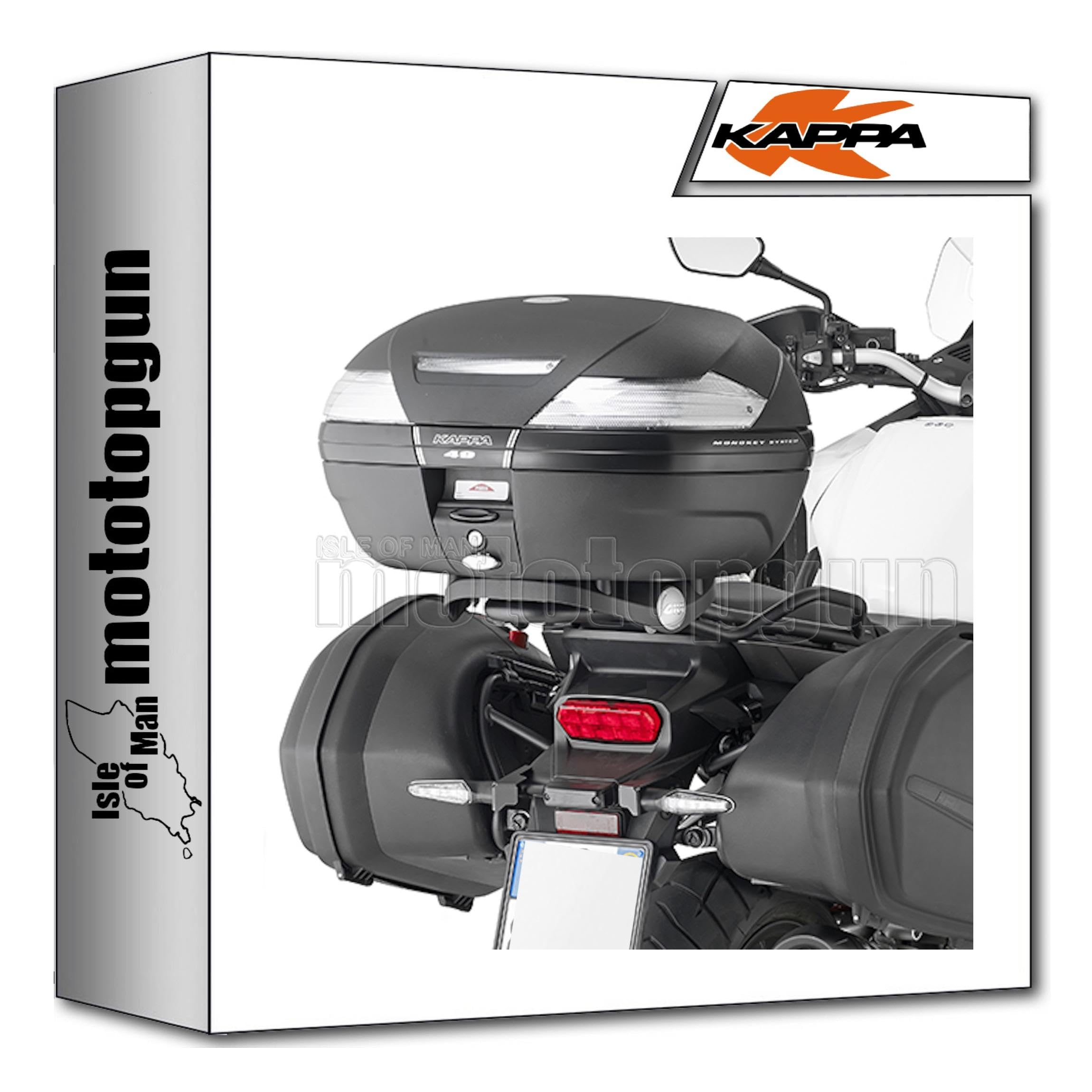 Kappa portaequipaje Monolock para KTM Duke: viaja cómodo y lleva todo en tu moto 3