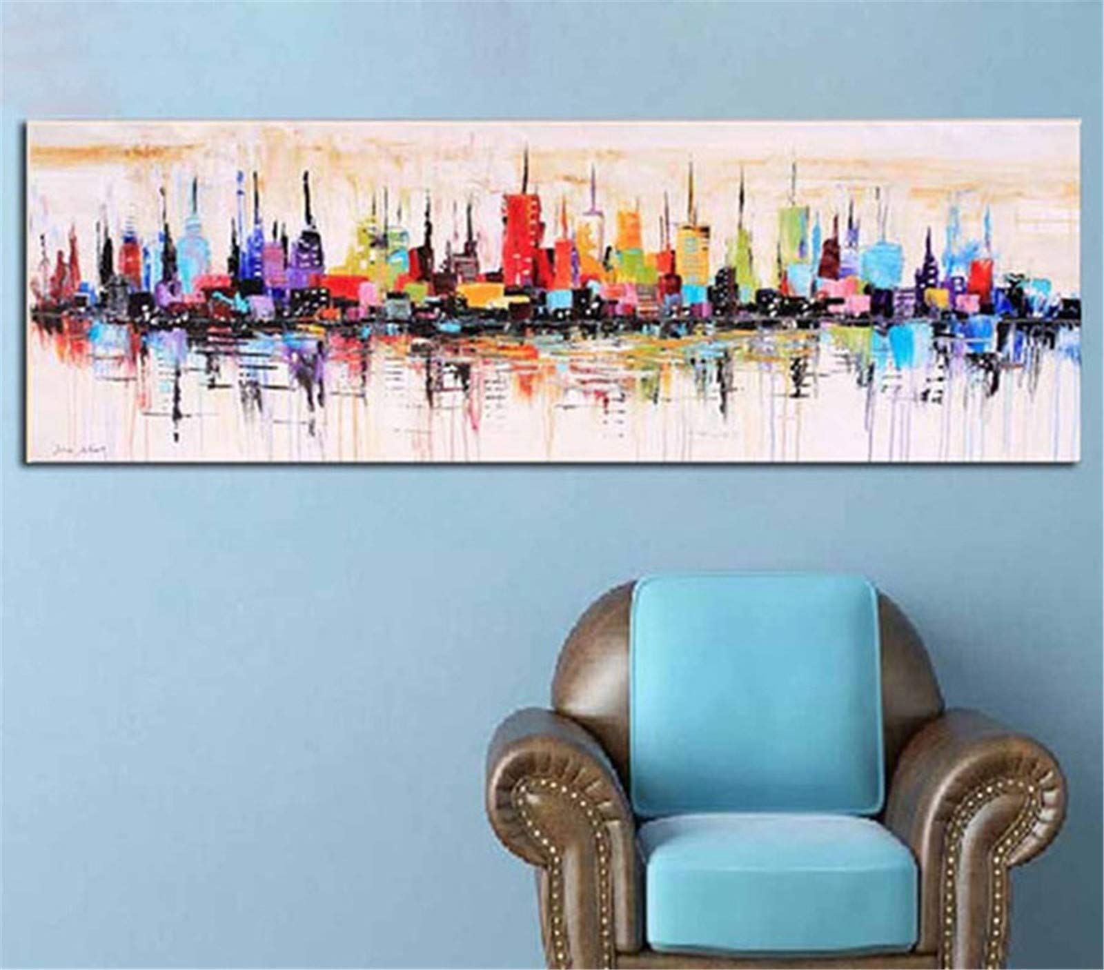 Kit diamant peinture complète New York 28x56inch broderie point de croix