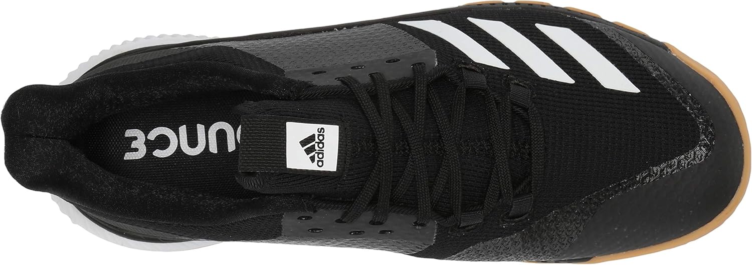 adidas Women's Crazyflight Bounce 3 Volleyball Shoe 9 Black/White/Gum