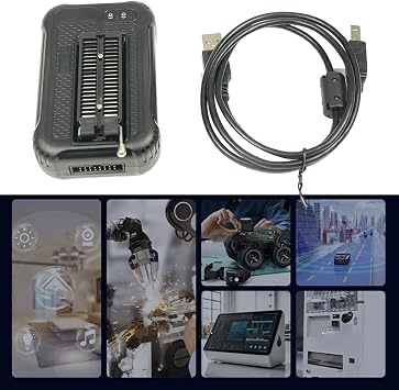 T48 (TL866-3G) Programmer 34000 ICS for Nor/NAND Flashing PIC+39 Part Replace TL866II Development Accessories Professional Chip