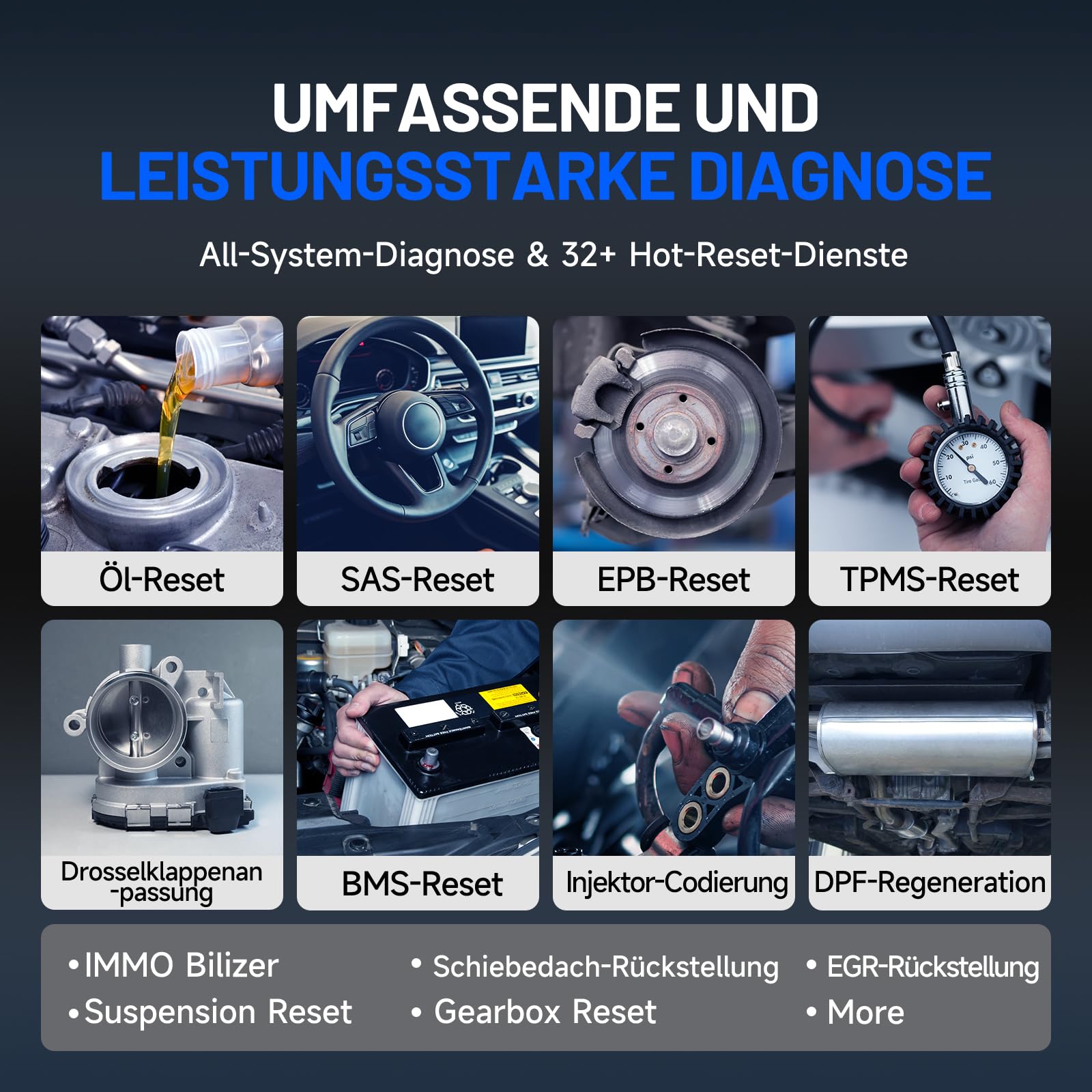 TOPDON Phoenix Nano OBD2 Diagnosegerät ECU Codiergerät mit Vollsystem