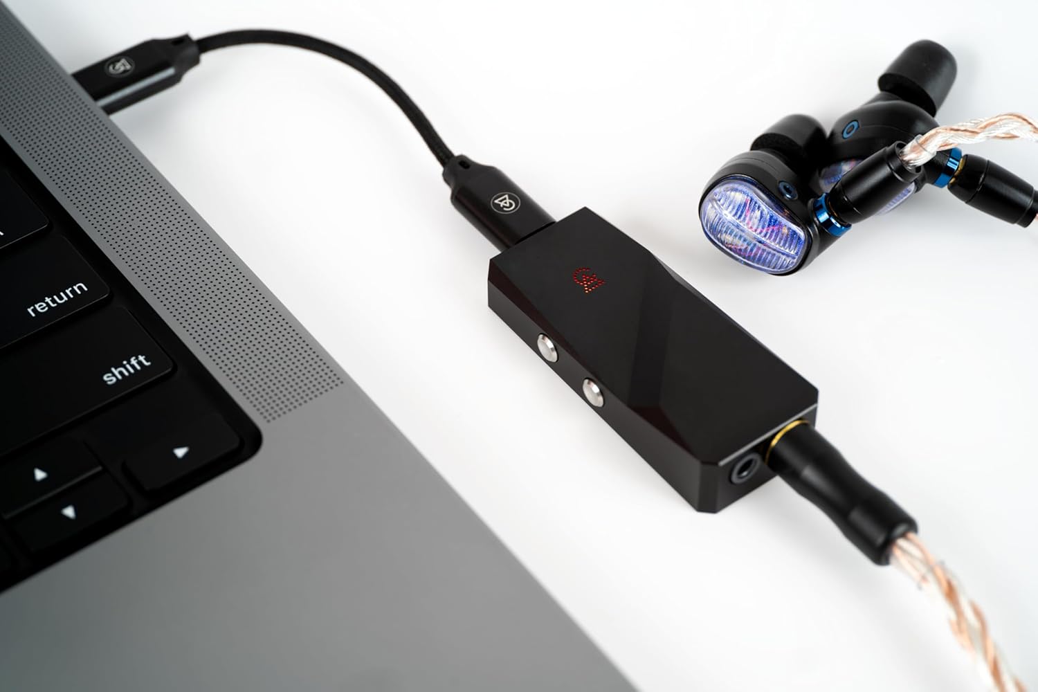 Campfire Audio Relay, High-Performance Portable USB-C DAC/AMP, Digital-to-Analog Converter, Audio Amplifier