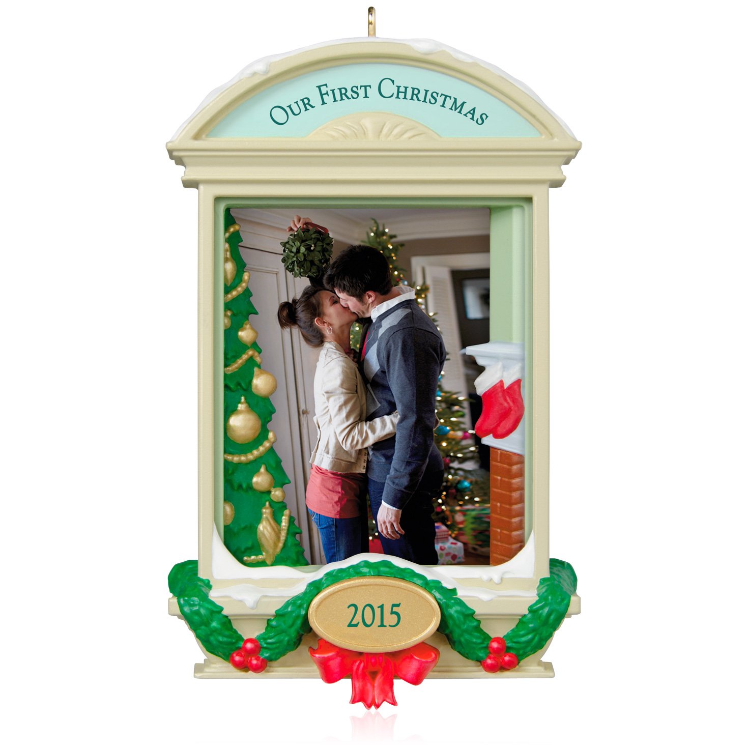 Hallmark Keepsake Notre Premier Noël Cadre Photo Suspendu Sapin Fêtes