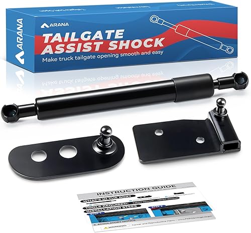 Vista 20 de ARANA Amortiguador de asistencia para portón trasero para Ford Ranger, 2019-2024 Ford Ranger Accesorios de apertura suave para portón trasero, 43206