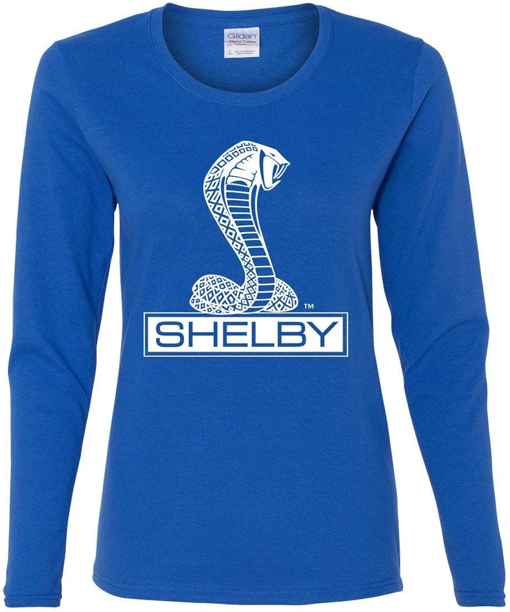 Shelby Cobra - Camiseta de manga larga para mujer, modelo American Classic Muscle Car Ford Mustang