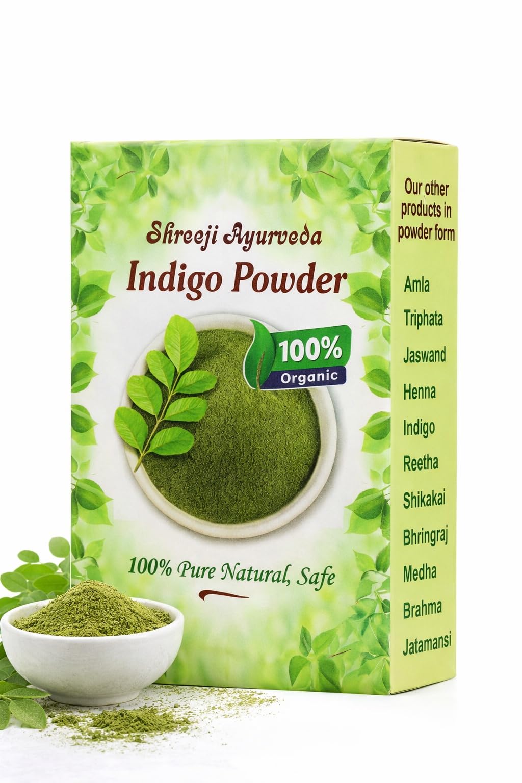 Indigo Powder(also known as Avuri, Neeli Avuri, Neelini) |100% Natural&Pure product with 30 years trust | 250gm (125gm ×2 box)-image-34
