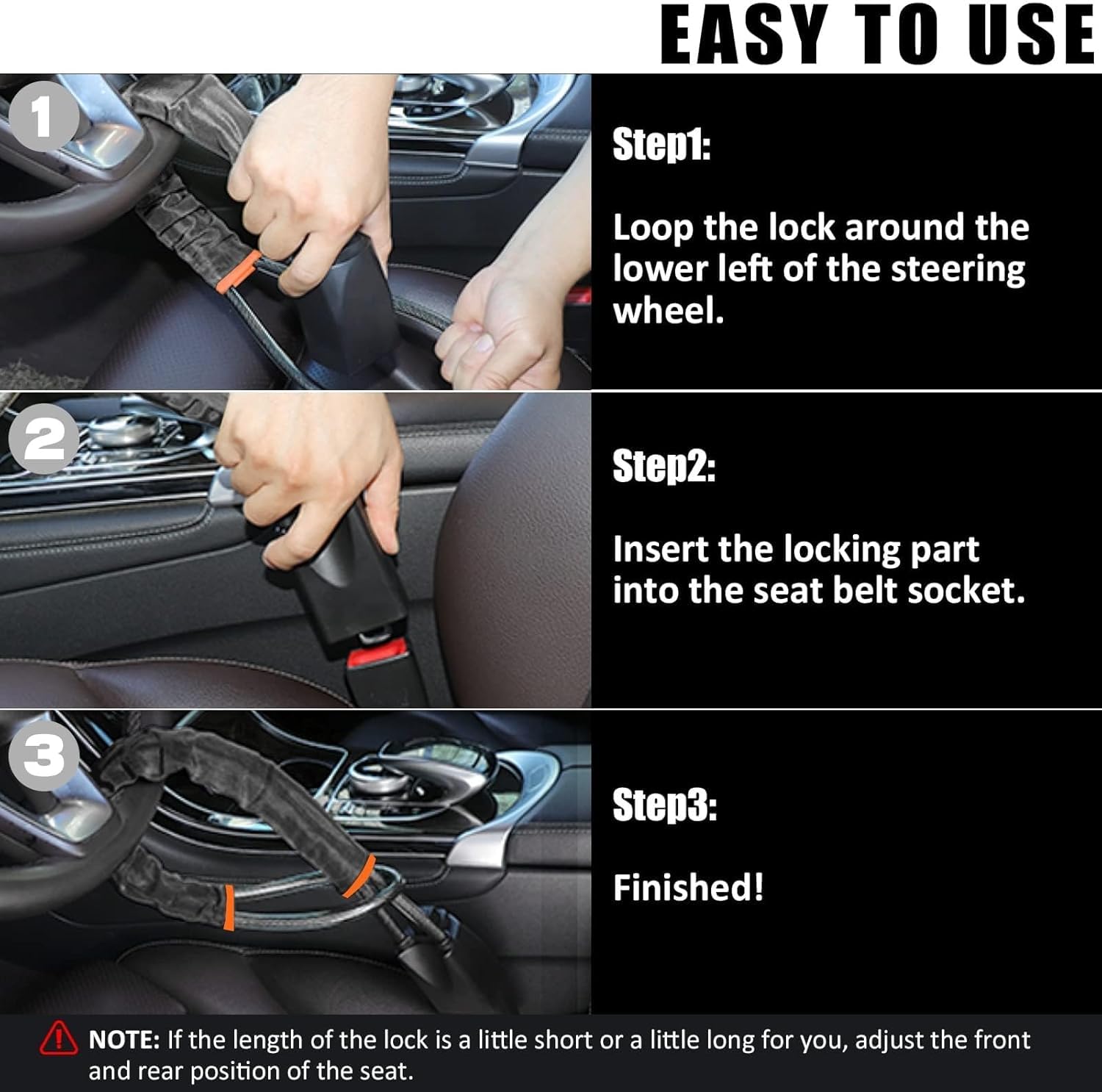 Stuurwielvergrendeling, voor Toyota Corolla Touring Sports