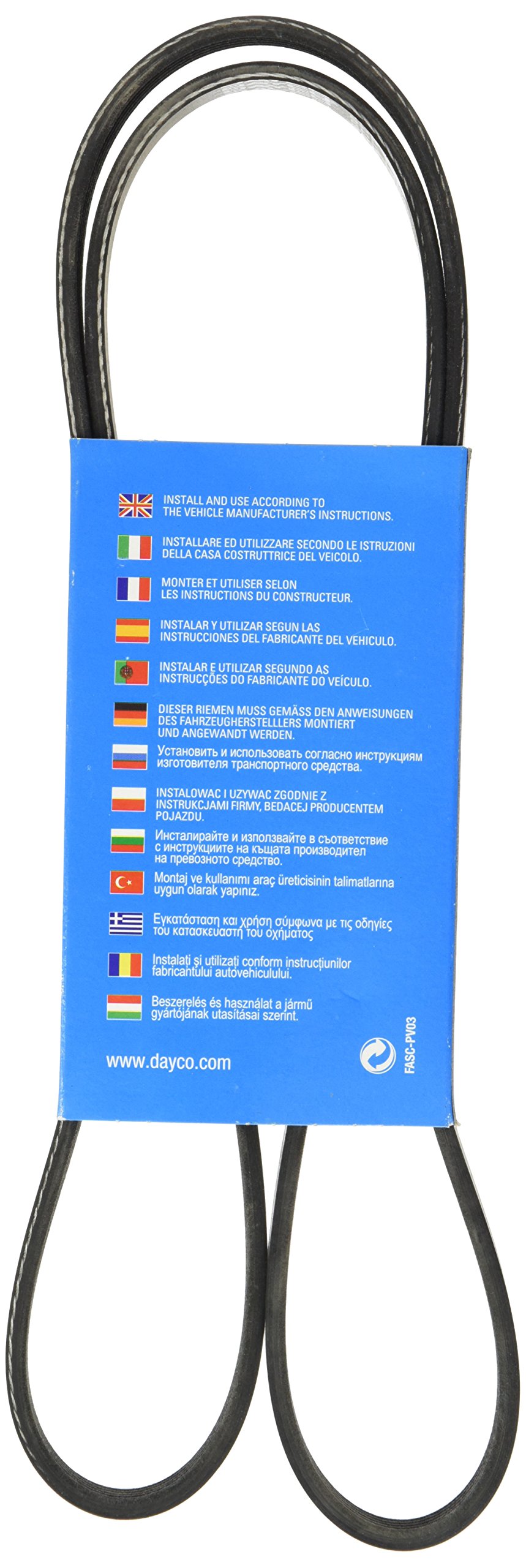Courroie D'Accessoires SKF VKMV5PK1355 - Longueur D'Origine - Pour Réparation Système Accessoires Auto - 3