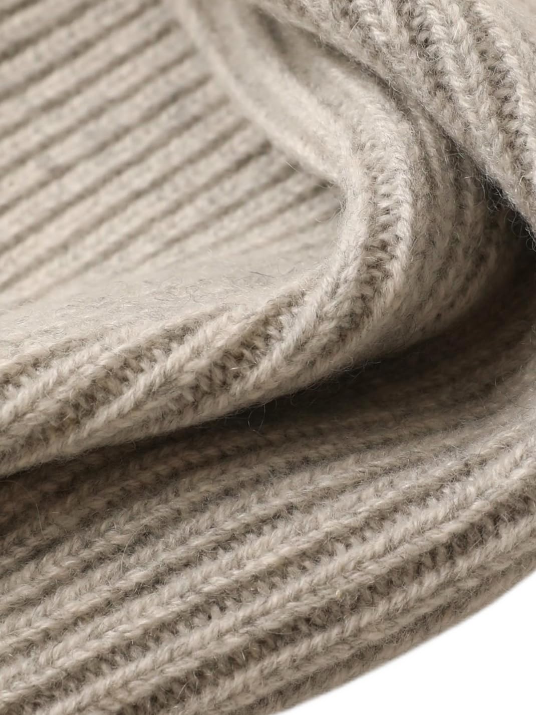 maglia a costine Donna Uomo Unisex cashmere sciarpa ad anello Cachemire scaldacollo tubolare guanti Senza Dita polsino