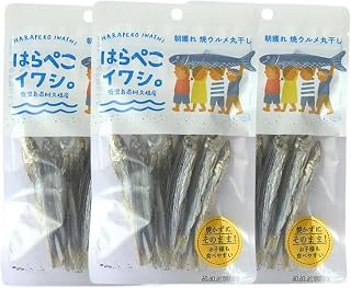 5袋セット 下園薩男商店 はらぺこイワシ 25g 鹿児島県阿久根産 ウルメイワシ丸干し 無添加 国産小魚おやつ 焼き済み 食べる煮干し カルシウム豊富