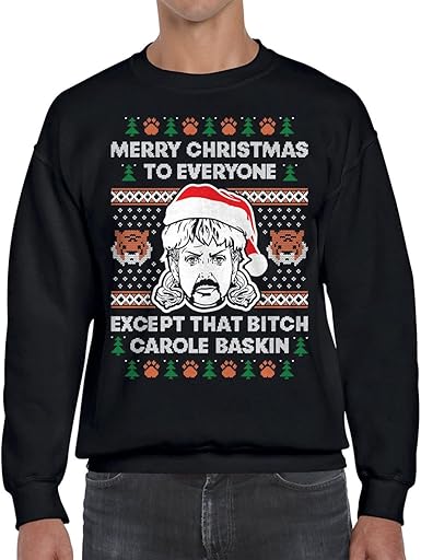 tiger king ugly sweater