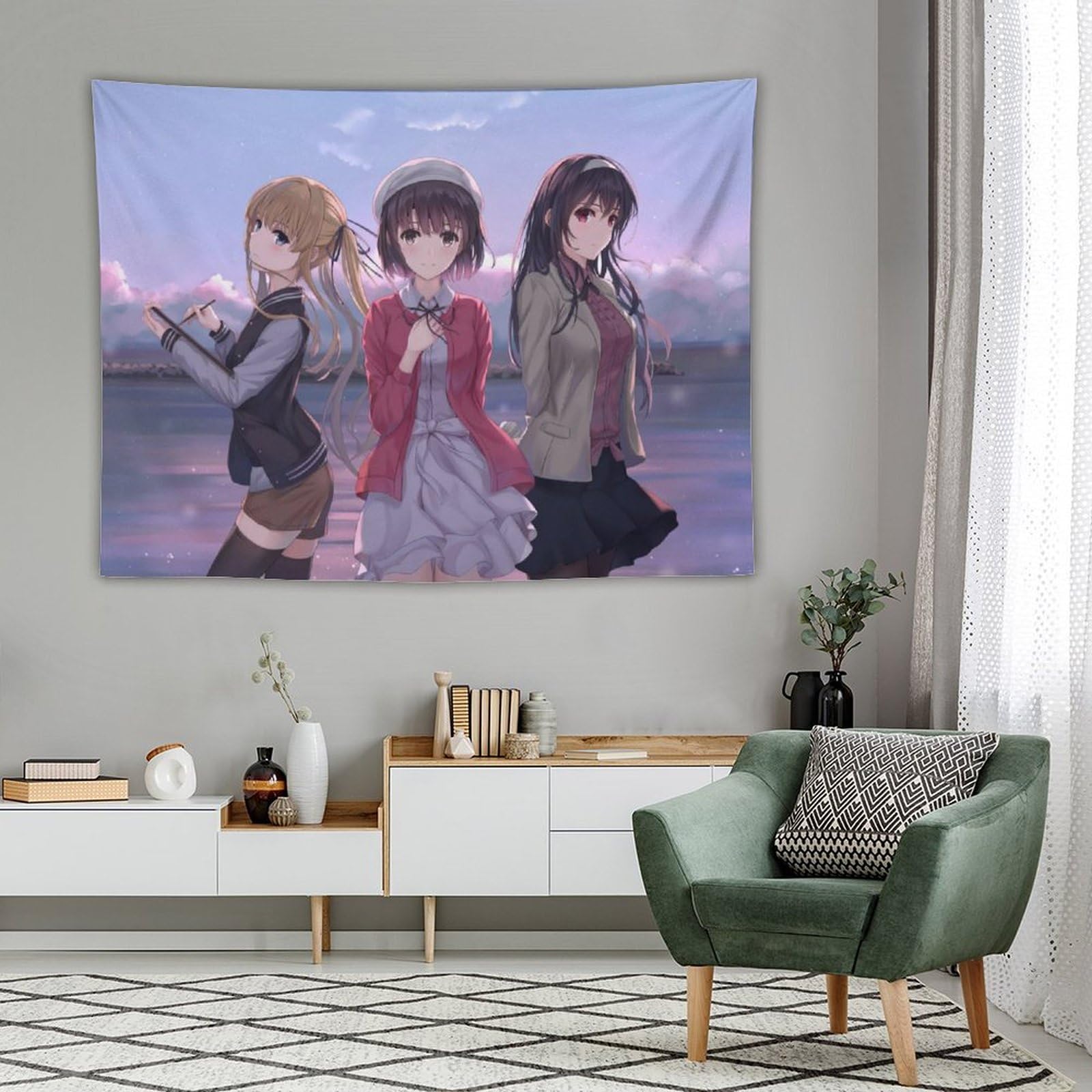 Amazon.co.jp: 冴えない彼女の育てかたタペストリー アニメ Amazon.co.jp: 冴えない彼女の育てかたタペストリー アニメ