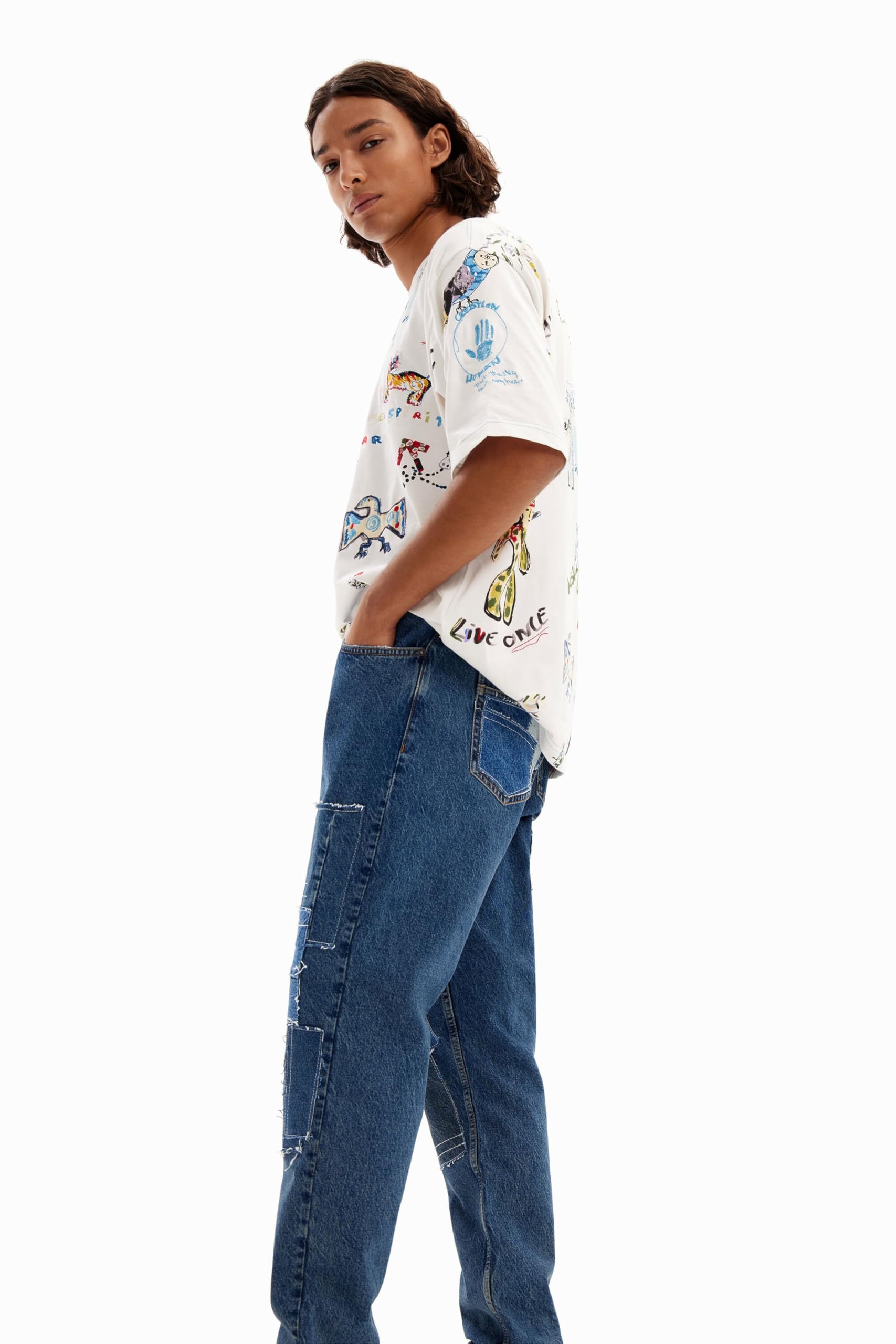 Desigual Denim_Lenox, Jeans Uomo,