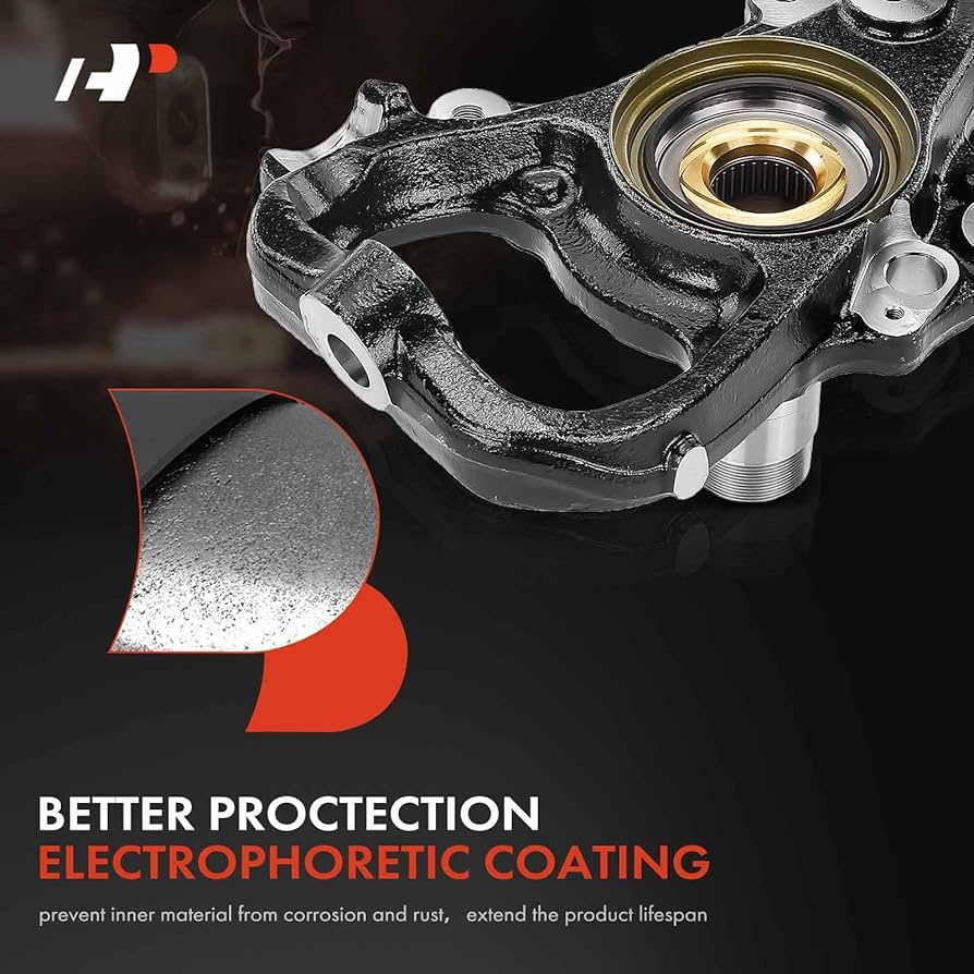 Amazon.com: A-Premium 前懸吊轉向指環相容於Toyota Land