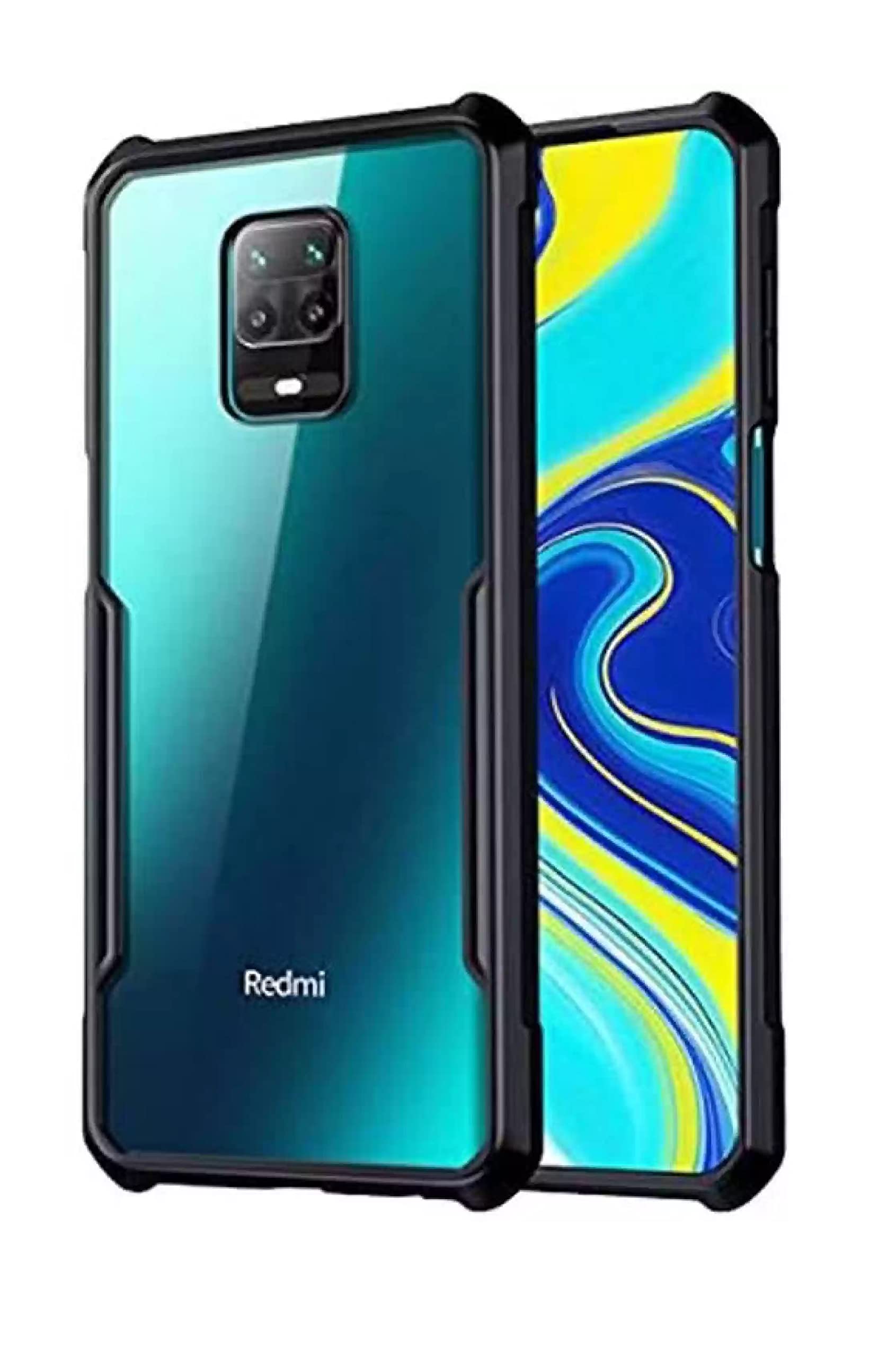 Plus 360 Degree Protection TPU Black Border Back Cover for Redmi Note 9 Pro, Redmi Note 9 Pro Max, Poco M2 Pro - Black (B09WW5NK9P) Amazon Price History, Amazon Price Tracker