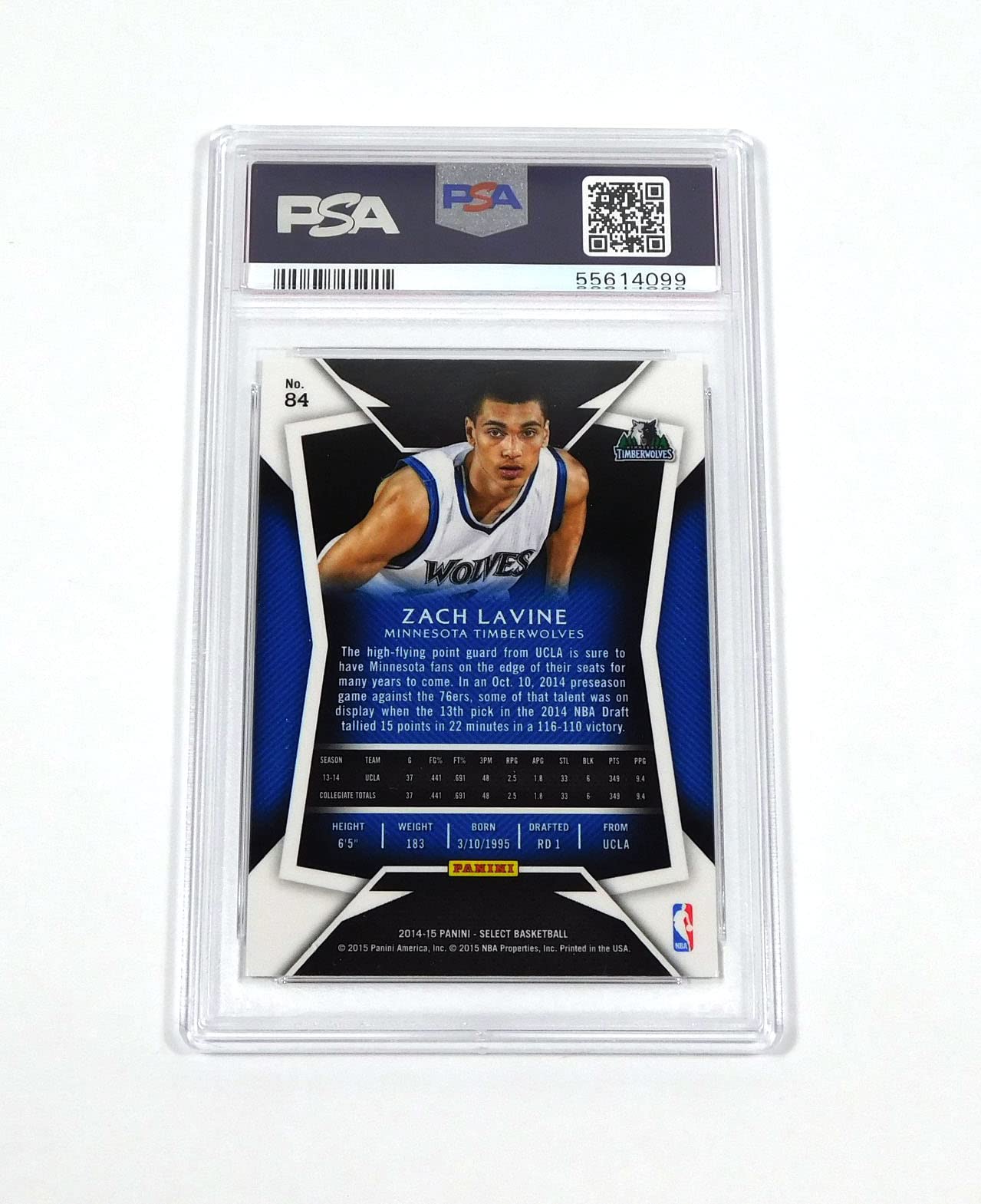 Zach Select Panini 2014-15 RC Rookie LaVine 0 Lavine eBay | PSA