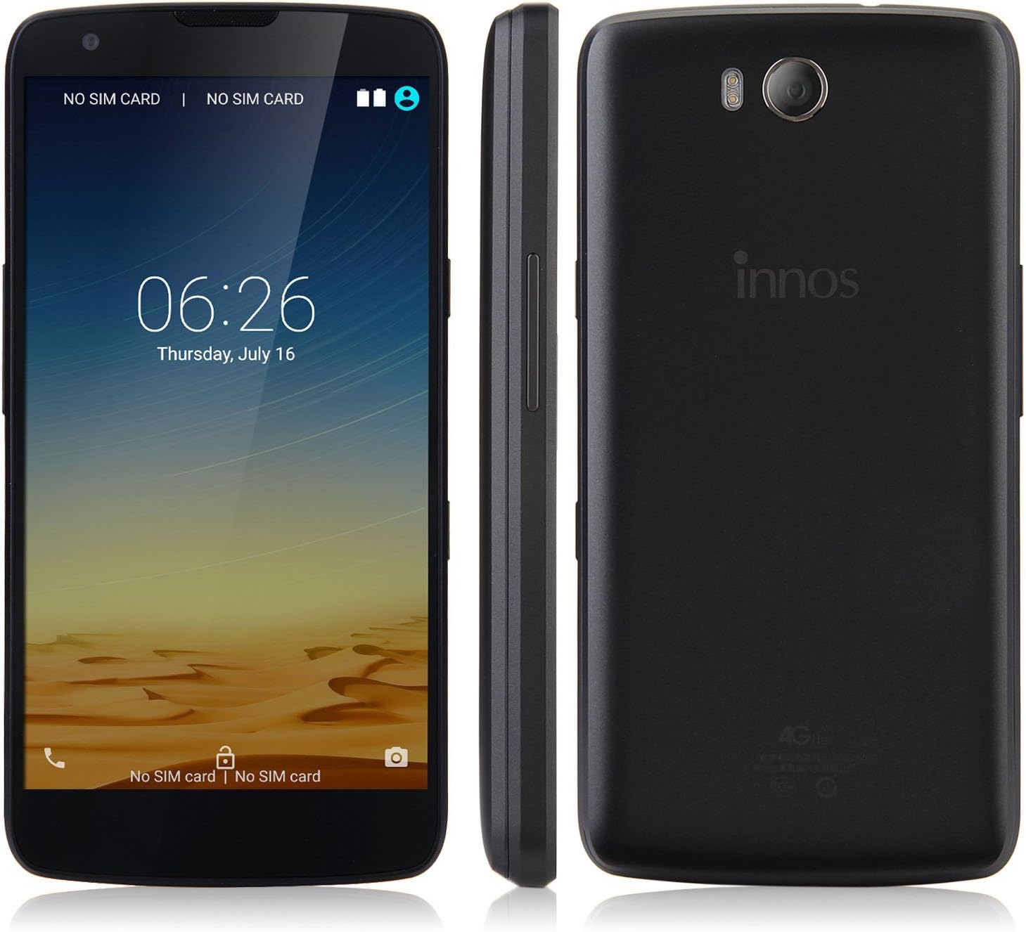 Original Innos D6000 5.2“ Octa Core 3G+32G Unlocked Android Smart Phone, 4G LTE, 1920x1080 FHD, 16.0MP Camera, 6000mAh Battery, Support Dual SIM Card - 100% Quality and After-Sale Guarantee