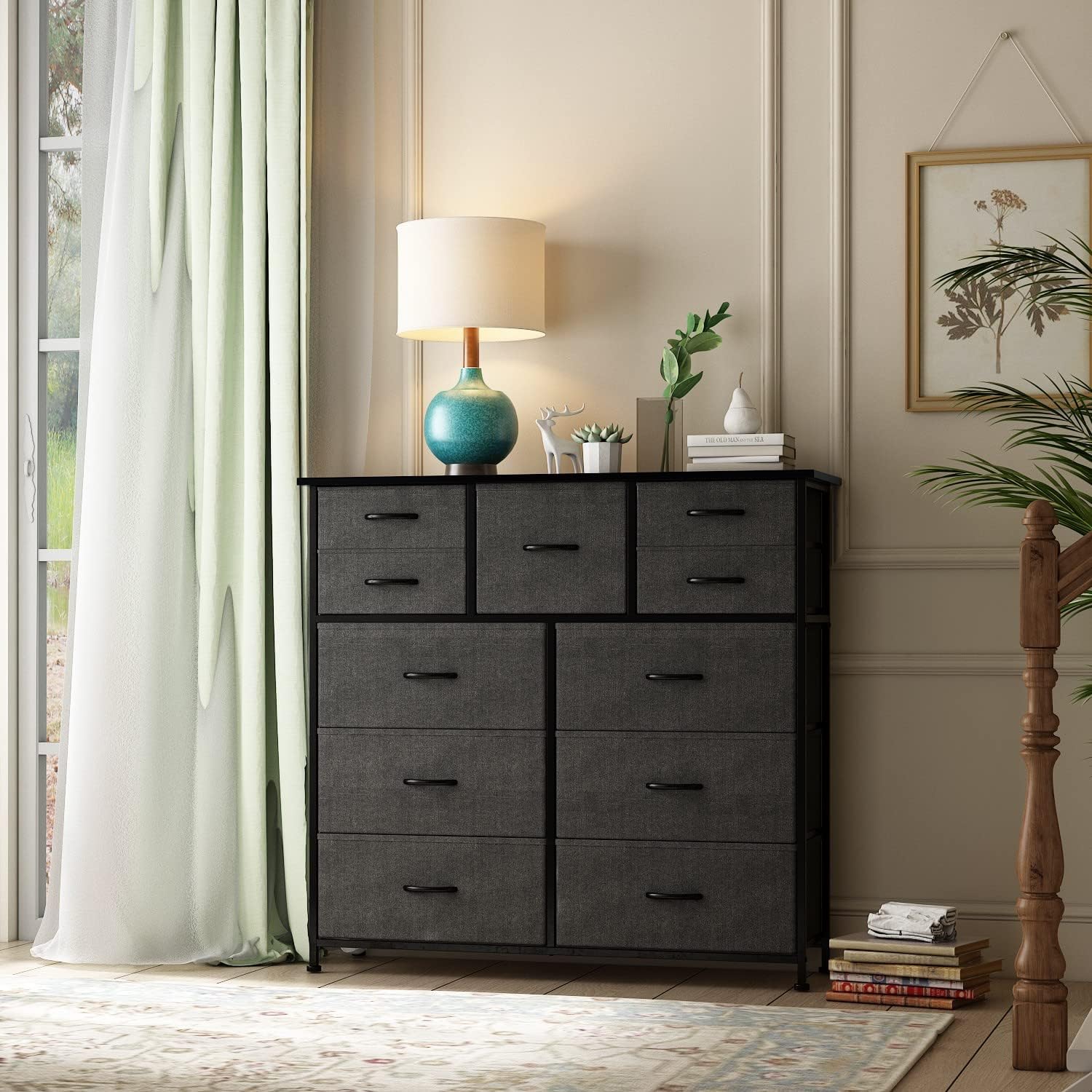 SAILUN 11 Drawer Dresser, Chest of Dresser for Bedroom