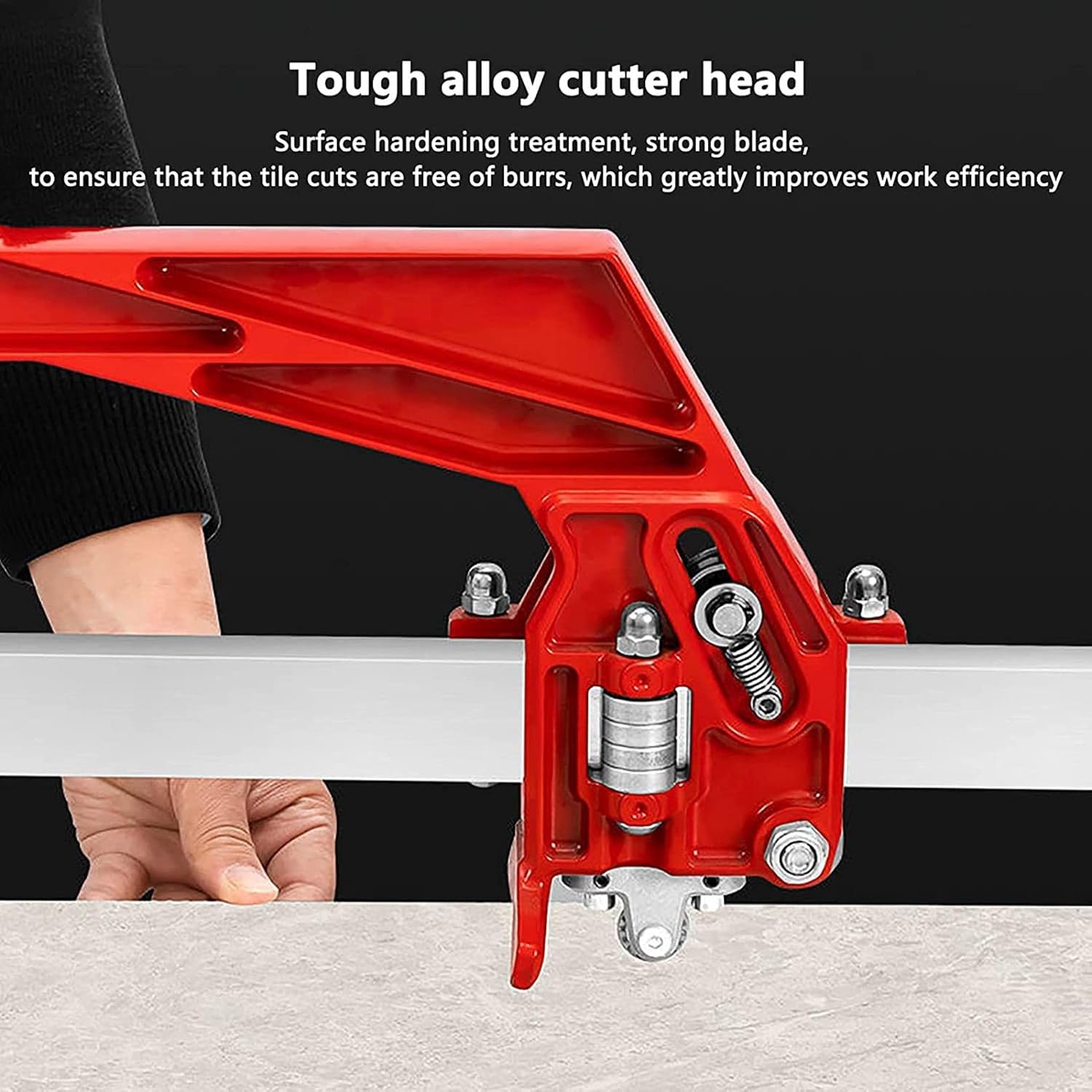 Tile Cutters, Cutting Width Professional Manual Tile Cutting Machine, Adjustable Laser Guide Tile Cutting Machine Tile Machine for preciser Tiles (1200mm)