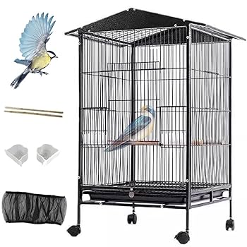 Amazon | 【5日内でお届け可能】Puhang 鳥かご 鳥ケージ インコ