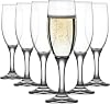 Champagne Glass with Lava Marble 6