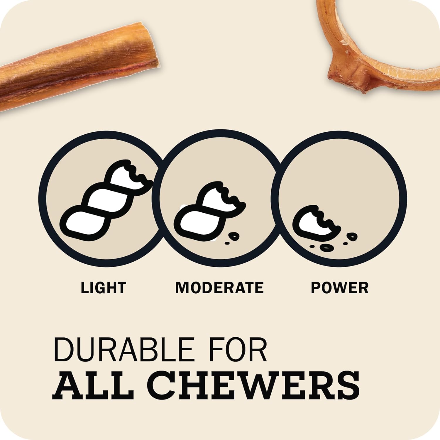 Redbarn Pet Products All-Natural 12" Braided Bully Sticks for Dogs - Premium Slow Roasted Long Lasting Chew Treats Made with 100% Beef - Single Ingredient Low Odor - 5 Count - Packaging May Vary - Image 5