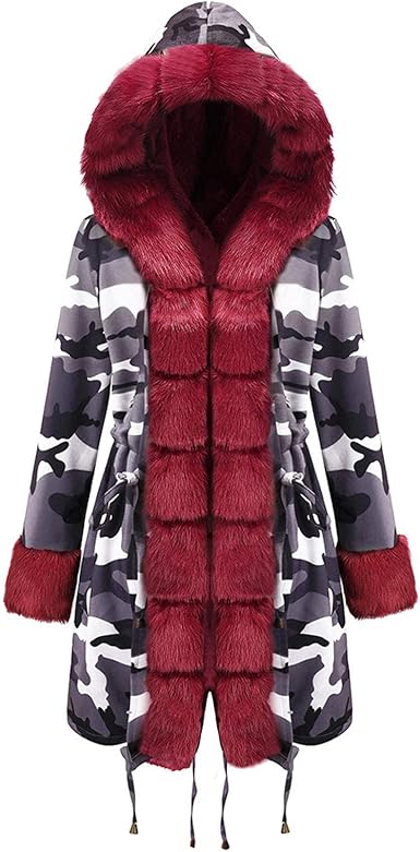 camo womens winter jacket