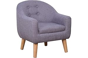 kopoo Single Fabric Kids Armchair, Toddler Couch for Children