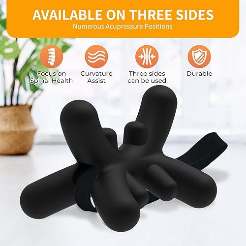 Miniatura 7 de Herramienta de liberación occipital, masajeador de punto de activación de cuello y hombro para aliviar el dolor de cabeza, dispositivo de punto de