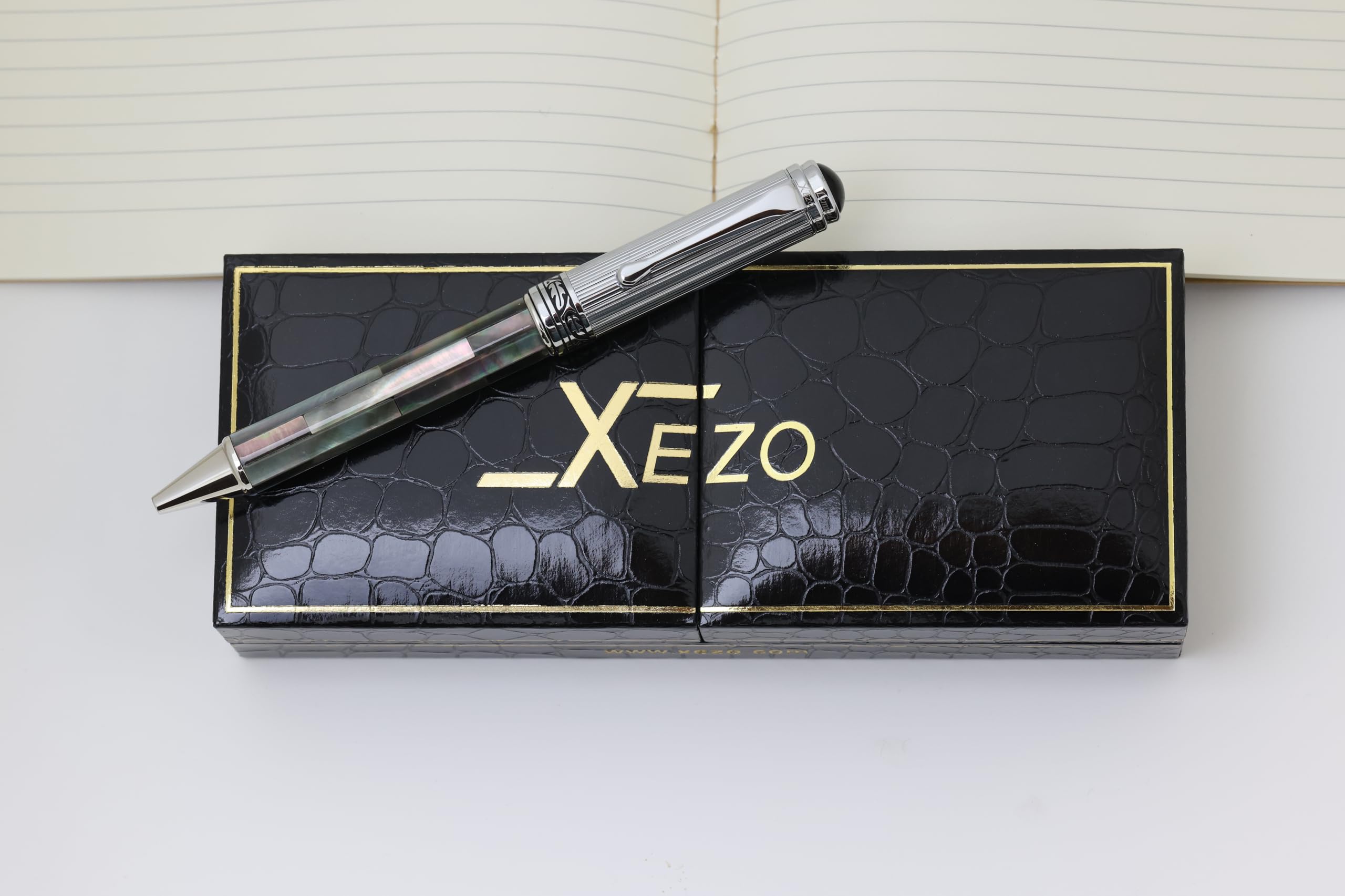 Amazon | Xezo Maestro ツイストアクションボールペン、ミディアム